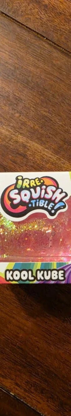 Kool Kube Irre-Squish Tibley Sensory Toy - Pink Glitter